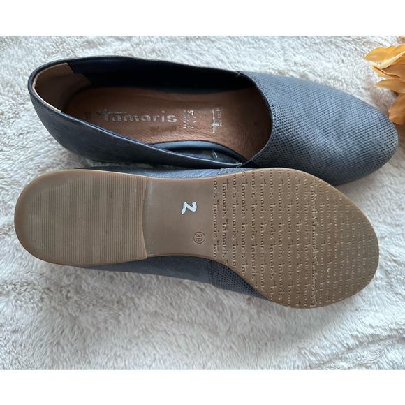 Tamaris Gray Flats Size 39 - Picture 5 of 7